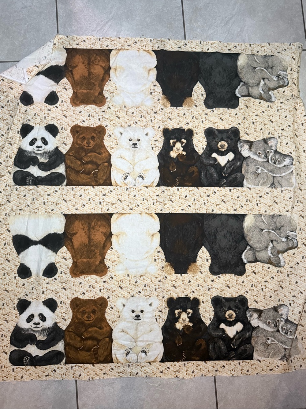Animal. Lot of fabric.